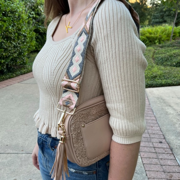 Cream Knit Rib Top - Picture 3 of 6